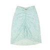 crinkle skirt - blue