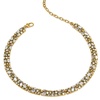 women's one love golden collar necklace