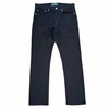 men's relaxed fit 5 pocket denim jeans in black