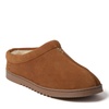 men's dean genuine suede clog house shoe slipper