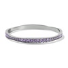 women's light hearted crystal bangle in tanz