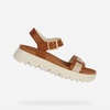 women's d xand 2.1s c slide sandal in ochre/white