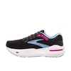 women's ghost max running shoes in ebony/open air/lilac rose