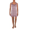 juniors womens houndstooth lace trim chemise