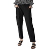 womens high rise casual cargo pants