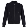 varsity jacket size in navy blue wool