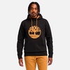 men's northwood us tree logo brushback hoodie