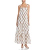 daniella womens cotton maxi dress