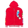 men's london pound cake hoodie in red