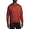 men's run within sweatshirt in copper