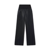 lola satin pant in black