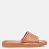 aisha sandals tan leather