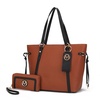 kioea tote with wallet & detachable key-ring set