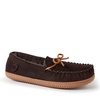 fireside by  men's nelson bay water resistant and indoor/outdoor moccasin slipper