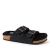 women's tamworth cork molded footbed double band slide