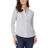 womens cotton collared button-down top