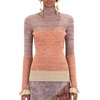 violette turtleneck sweater in seurat