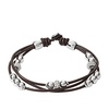 women's rondelle wrist wrap bracelet