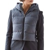 luna vest in grey