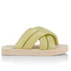 women's float padded sandal in green