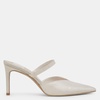 kanika heels ivory satin