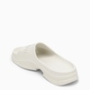 Ganni White Rubber Slipper With Logo