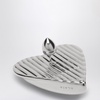 Alaia The Bombed Heart Silver Earrings Women