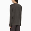 Sportmax Black Cotton Long Sleeved T Shirt