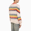 Amiri Multicoloured Striped Crew Neck Jumper