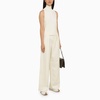 Max Mara Cream Turtleneck Top Women