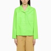 Loewe Green Nappa Bowling Shirt Women