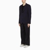 Lanvin Blue Wool Single-Breasted Jacket Men