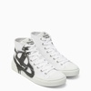 Vivienne Westwood Black/White Cotton Canvas Trainer