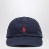 Polo Ralph Lauren Blue Navy Baseball Cap With Logo