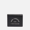 Karl Lagerfeld Logo Embossed Bifold Wallet