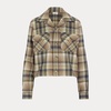 Polo Ralph Lauren Tartan Cotton-Blend Jacquard Shirt - M