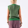 Lollys Laundry Nynne Intarsia-Knit Vest - M