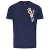 Naunton Pin Badge T-shirt - Navy