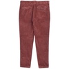 Corduroy Pleated Chino Pants In Copper