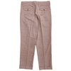 Wool 2 Pleates Chino Pants In Rose