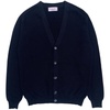 Scott Luxury Cotton Cardigan In Navy