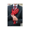 Steeve gloves - Driving - Not doubled - Lamb leather - Cardinal red