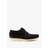 Mens Weaver Suede Shoes In Black