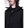 Reversible Water-Repellent Cotton Jacket Black