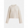 Essentiel Antwerp Griffin Knit Pullover With Collar Off White