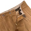 Lyocell Linen One-pleat Chino Pants In Cumin