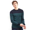 Rochefort Stripe Pullover Navy Forest