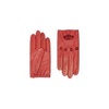 Steeve gloves - Driving - Not doubled - Lamb leather - Cardinal red