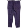 Wool Pleated Chino Pants In Purple