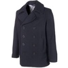 Schott Nyc Slim Fit Peacoat Made In Usa Navy